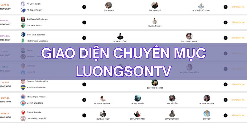 Giao diện chuyên mục trực quan, dễ dùng với tất cả mọi người