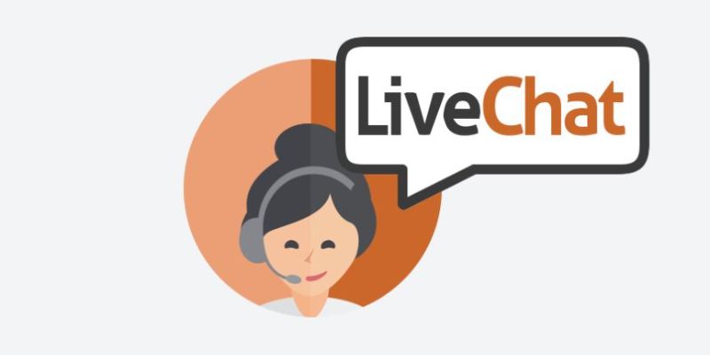 Dùng tính năng Live Chat để nhận sự hỗ trợ kỹ thuật trực tuyến